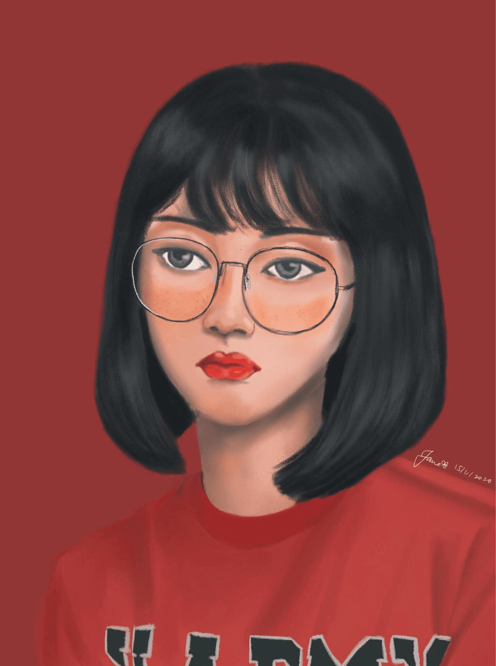 Portrait illustration thumbnail