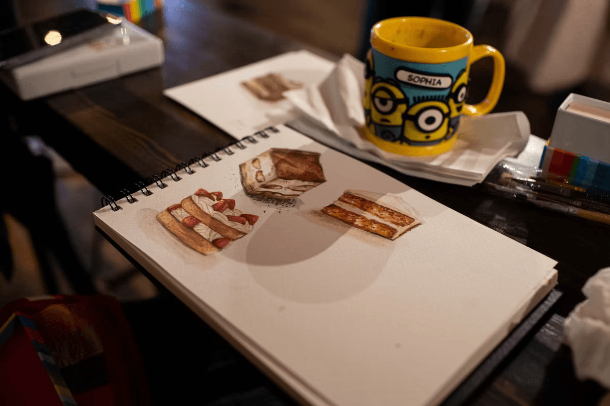 Artwork feature for The Illustrator Corner commission